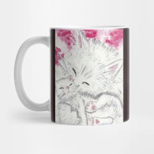Mother and baby cat Mug